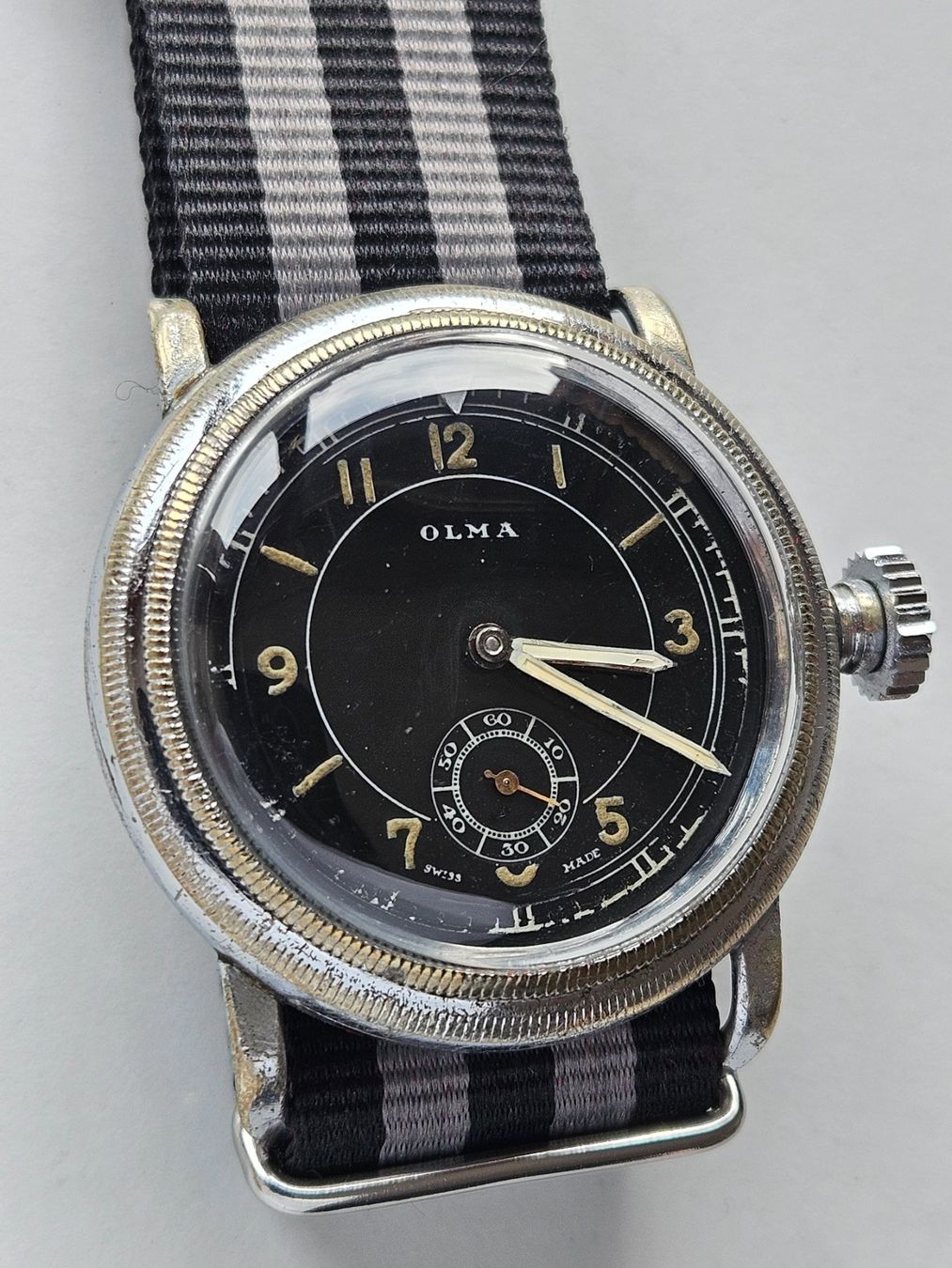 Orologi: 180 Olma Military Pilotenuhr – Usato da Berikon venduto da mmm21 1