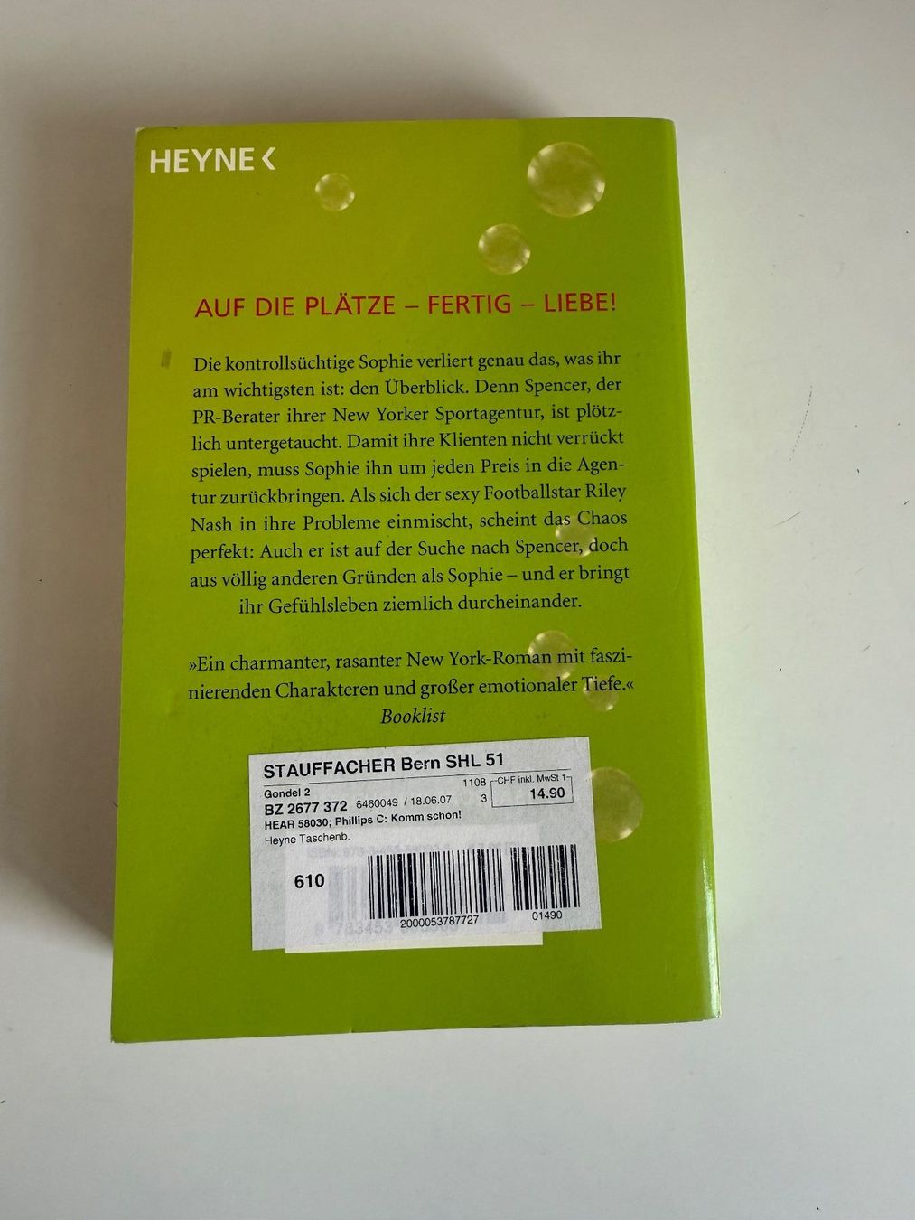 Libri: Carly Phillips - Komm schon! – Usato da Eschenbach SG venduto da Sums 1