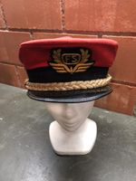 Uniformmütze FS rot schwarz gold Italienische Bahn Eisenbahn