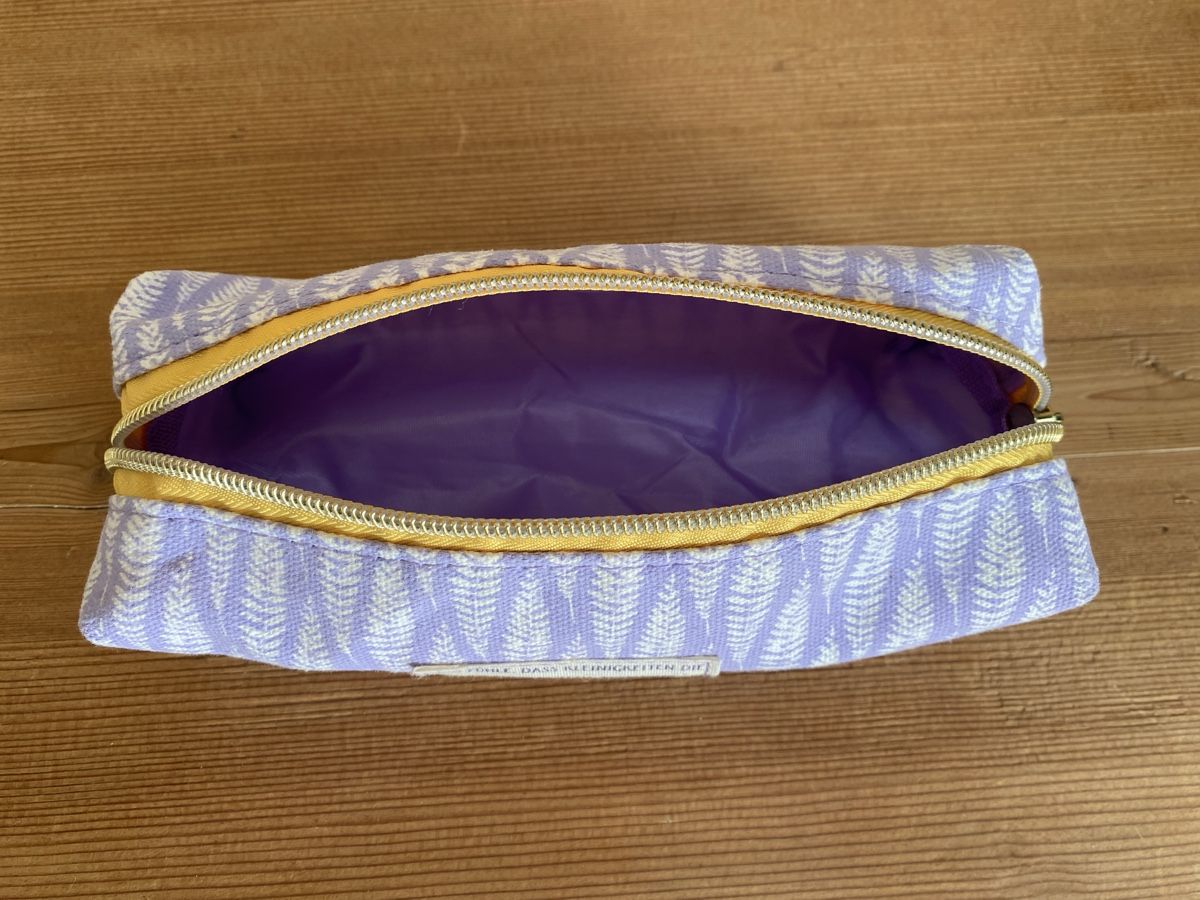 Herlitz Altro in Scrittura & Disegno: Lila Etui Baumwolle mit Spruch - Neu! – Nuovo (secondo la descrizione) da Buochs venduto da H16 4