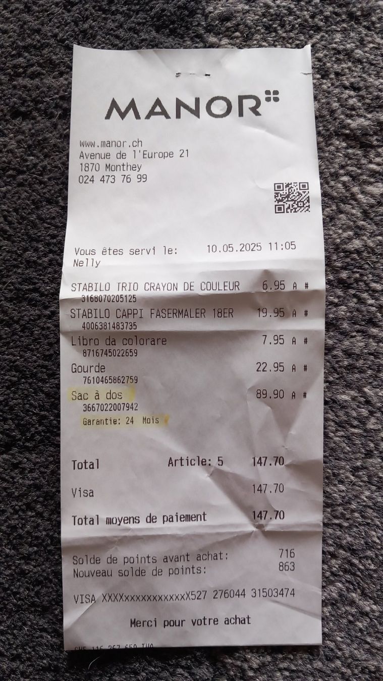 Sac Cabaia quasi neuf (Gebraucht) in Monthey für CHF 50 – mit Lieferung ...