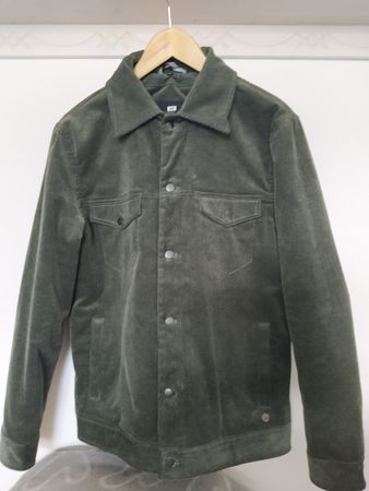 WE Cord Jacke, Herrenjacke, Gr. S, Olive, Top Zustand!