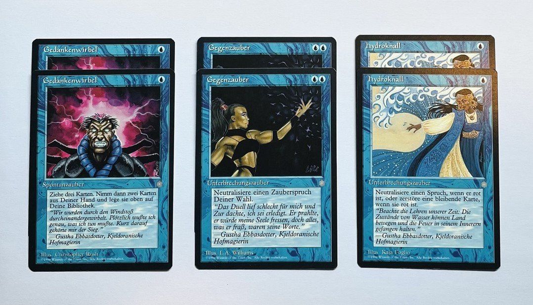 Magic The Gathering Sammelbilder & Trading cards: Magic The Gathering 2 komplette Common Sets Eiszeit deutsch – Gebraucht aus Duggingen von nad_6yzh 2