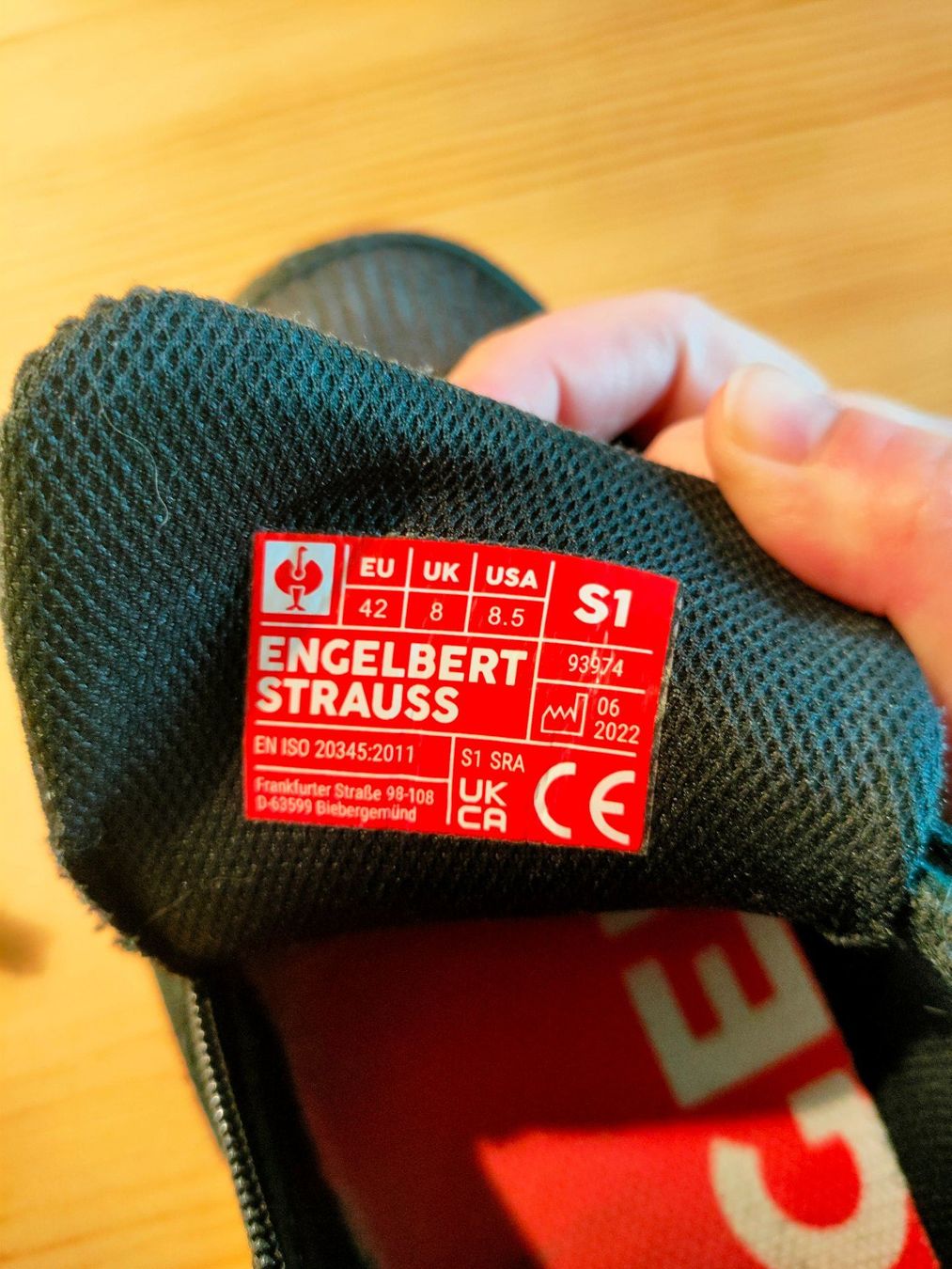 Engelbert Strauss Scarpe da uomo: Sicherheitsschuhe Gr. 42 – Usato da kägiswil venduto da tina8109 2