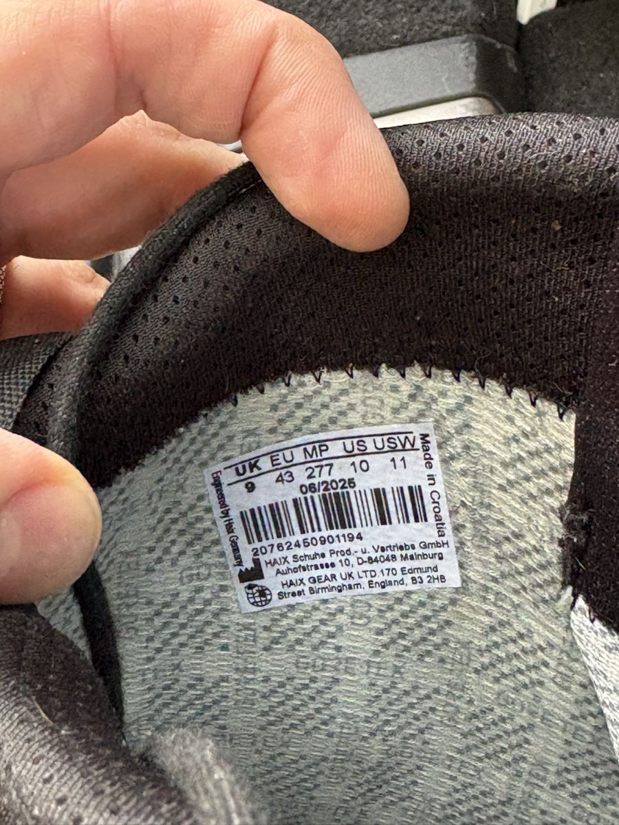 Haix Scarpe da uomo: HAIX GTX Black Eagle Einsatzschuhe – Nuovo (secondo la descrizione) da Zürich venduto da Strongmetalcom 5