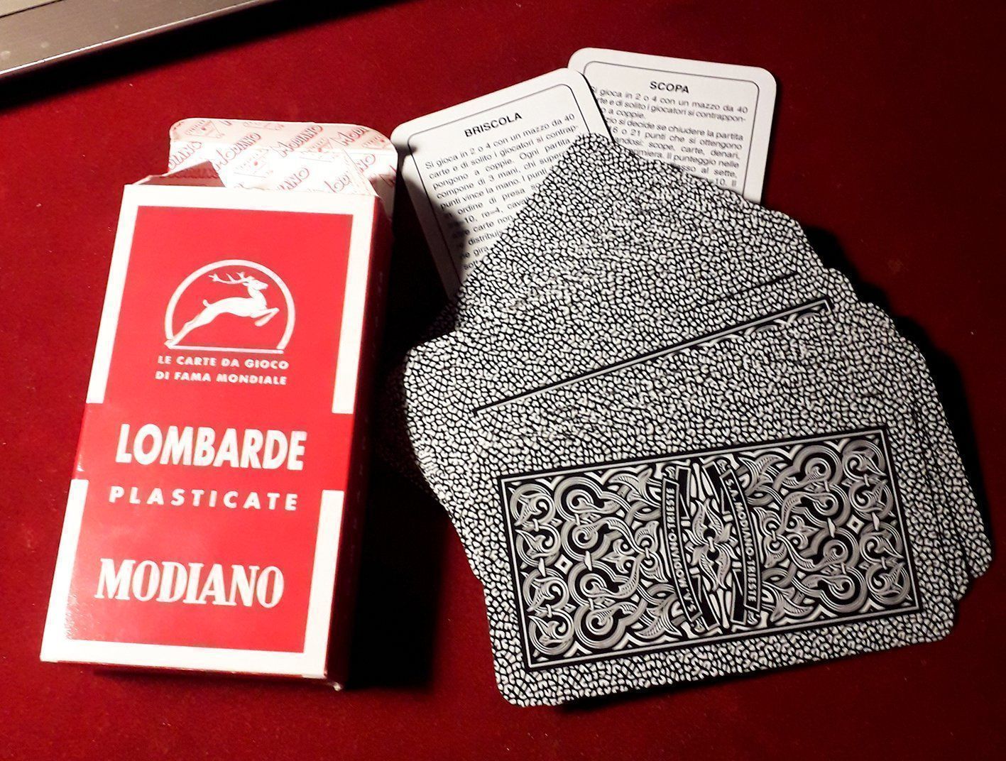 Giochi: Lombard Kartenspiel Modiano – Nuovo e nell'imballaggio originale da Lugano venduto da Maurizio_Collector