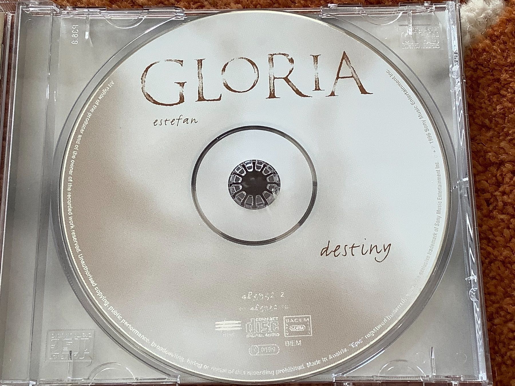 CD: Gloria Estefan * Destiny – Usato da herzogenbuchsee venduto da HIFIANER 2