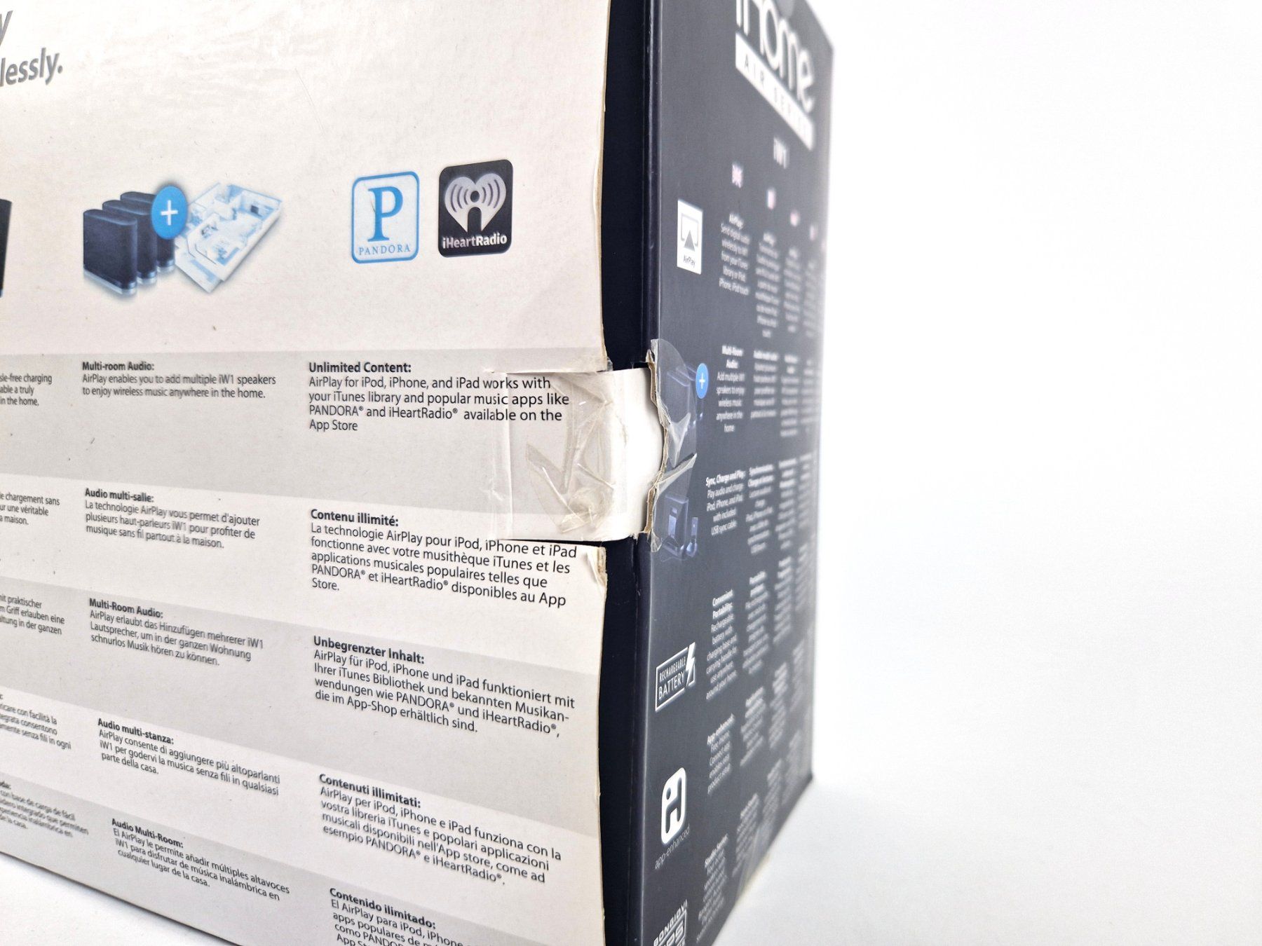 Casse acustiche: iHome iW1 AirPlay Wireless Audio System – Nuovo (secondo la descrizione) da Basel venduto da Restwert_Basel 7