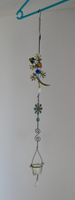 Dekokette mit Windlicht Eidechse, 88 cm lang