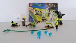 LEGO 70138 Legends Of Chima   Spinnennetz      7-14 Jahre