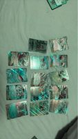 Set von 14 Pokemon Sammelkarten gemischter Zustand