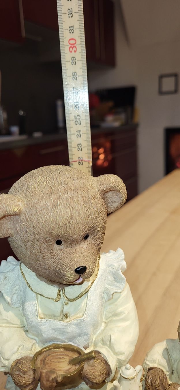 Statuette: Deko Teddy Frau mit Mädchen – Usato da Schweizersholz venduto da fuchs06 3
