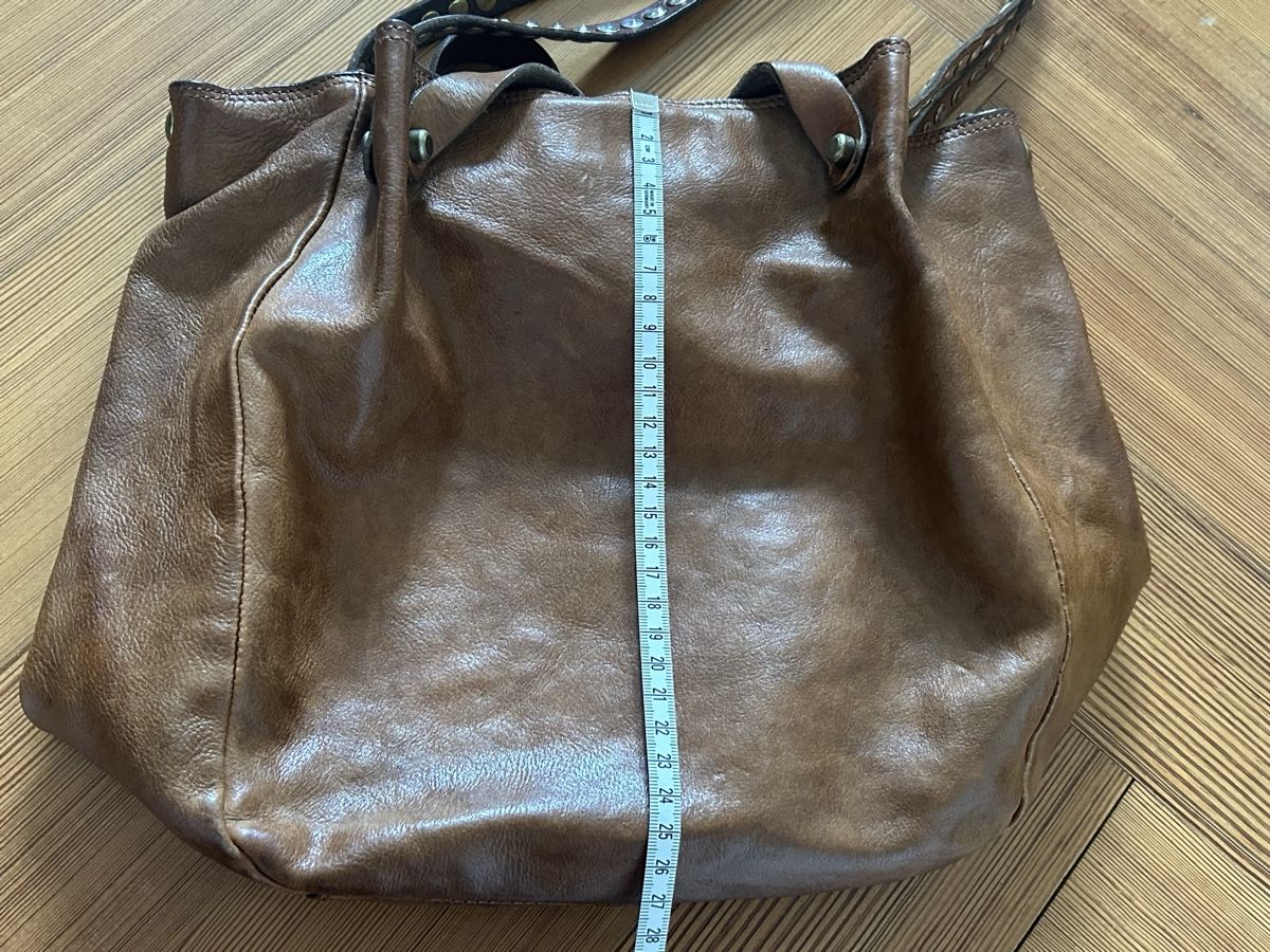 Campomaggi Borse da donna: Sac Campomaggi en cuir, couleur camel  – Usato da Neuchâtel venduto da Yaya2020 4