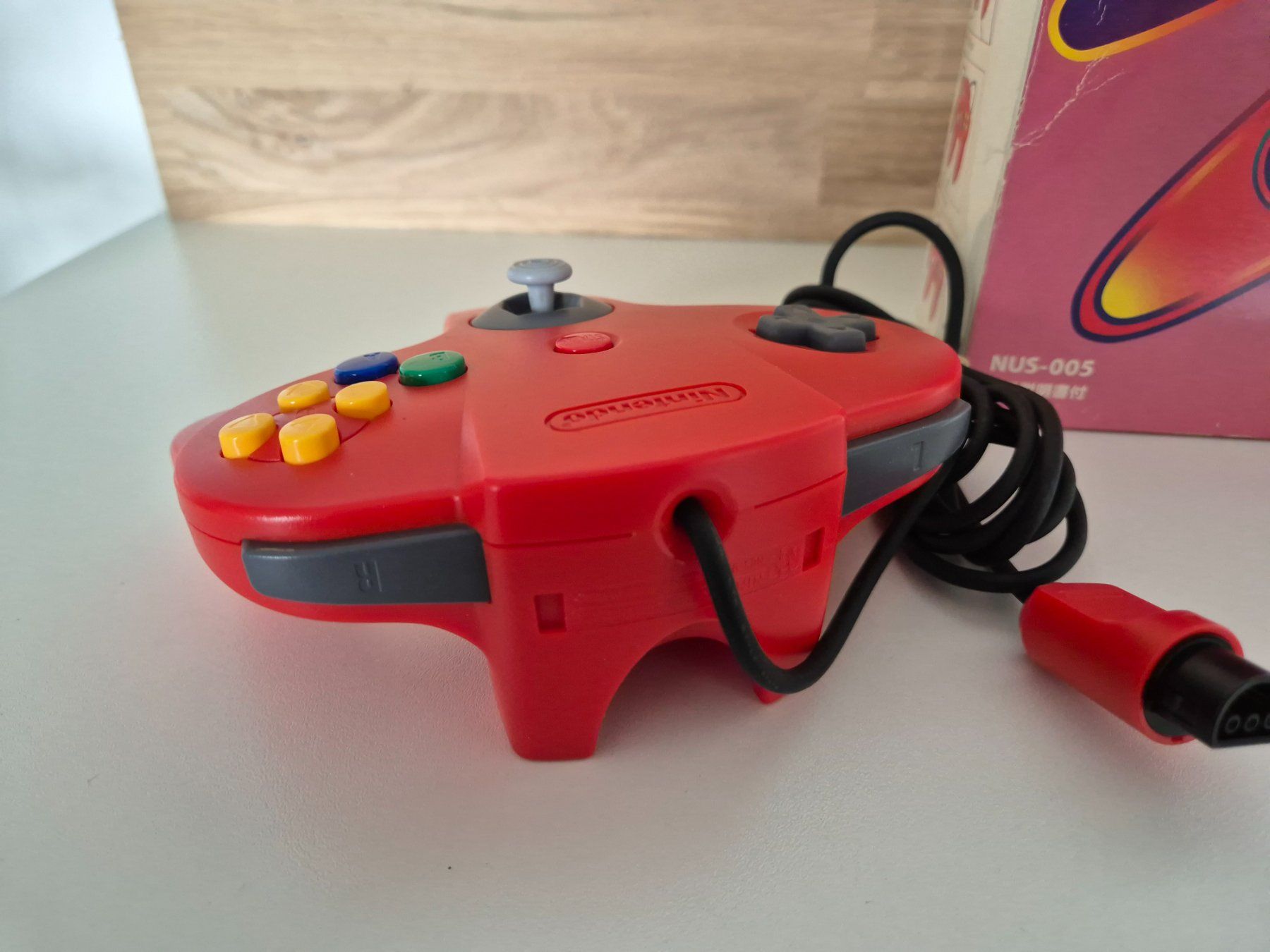 Controller: Nintendo 64 Controller Rot - Originalverpackt & Top N64 – Gebraucht aus Bassersdorf von retrolab 2