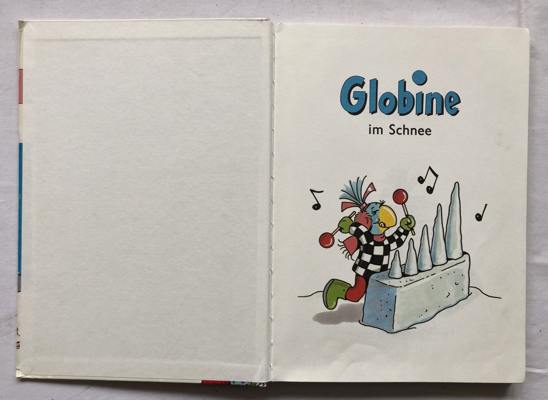 Comics: Globine im Schnee - 1.Auflage 1989 – Gebraucht aus Schaffhausen von durruti 2
