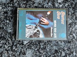 Status Quo - Never Too Late - Kassette