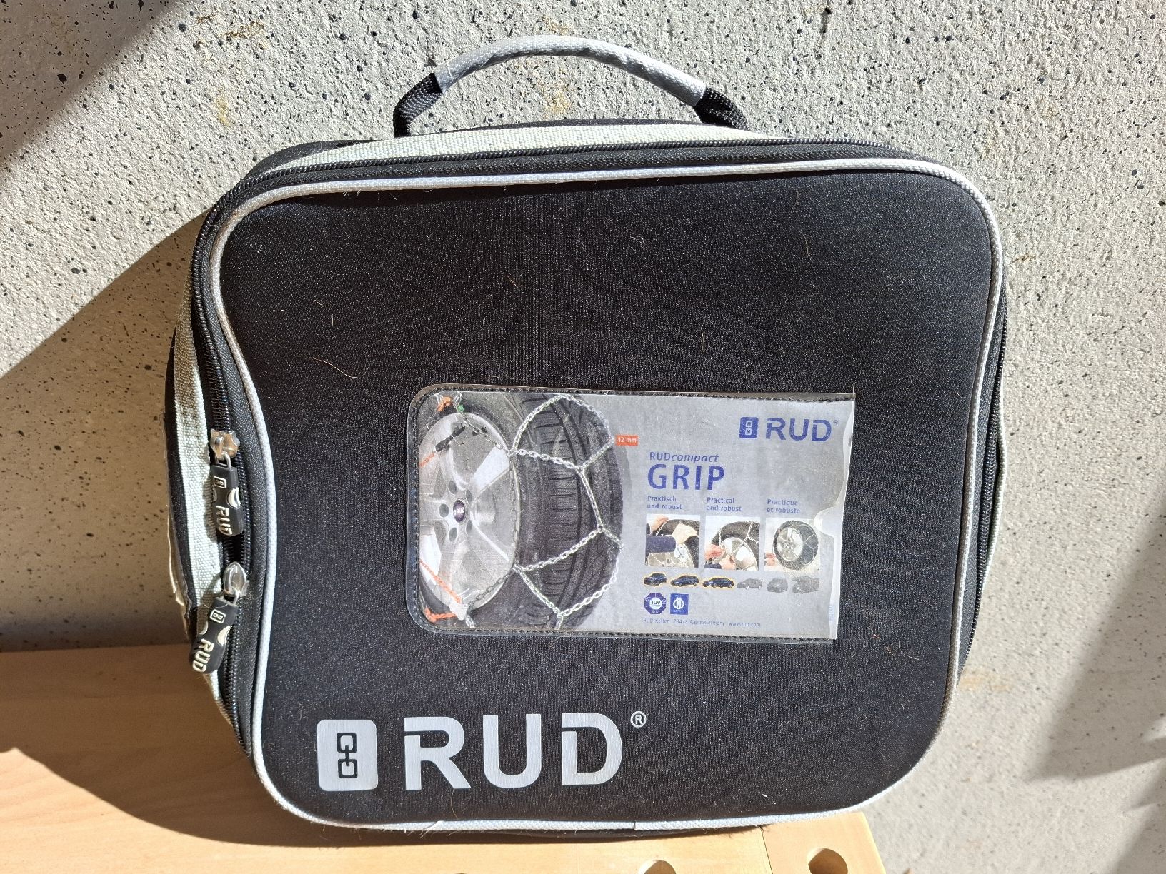 Rud Catene da neve: Chaînes à neige RUD Compact Grip 4035  – Nuovo (secondo la descrizione) da Gumefens venduto da Papillon010
