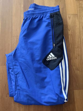 Adidas Sporthose Blau Grösse M unisex guter Zustand