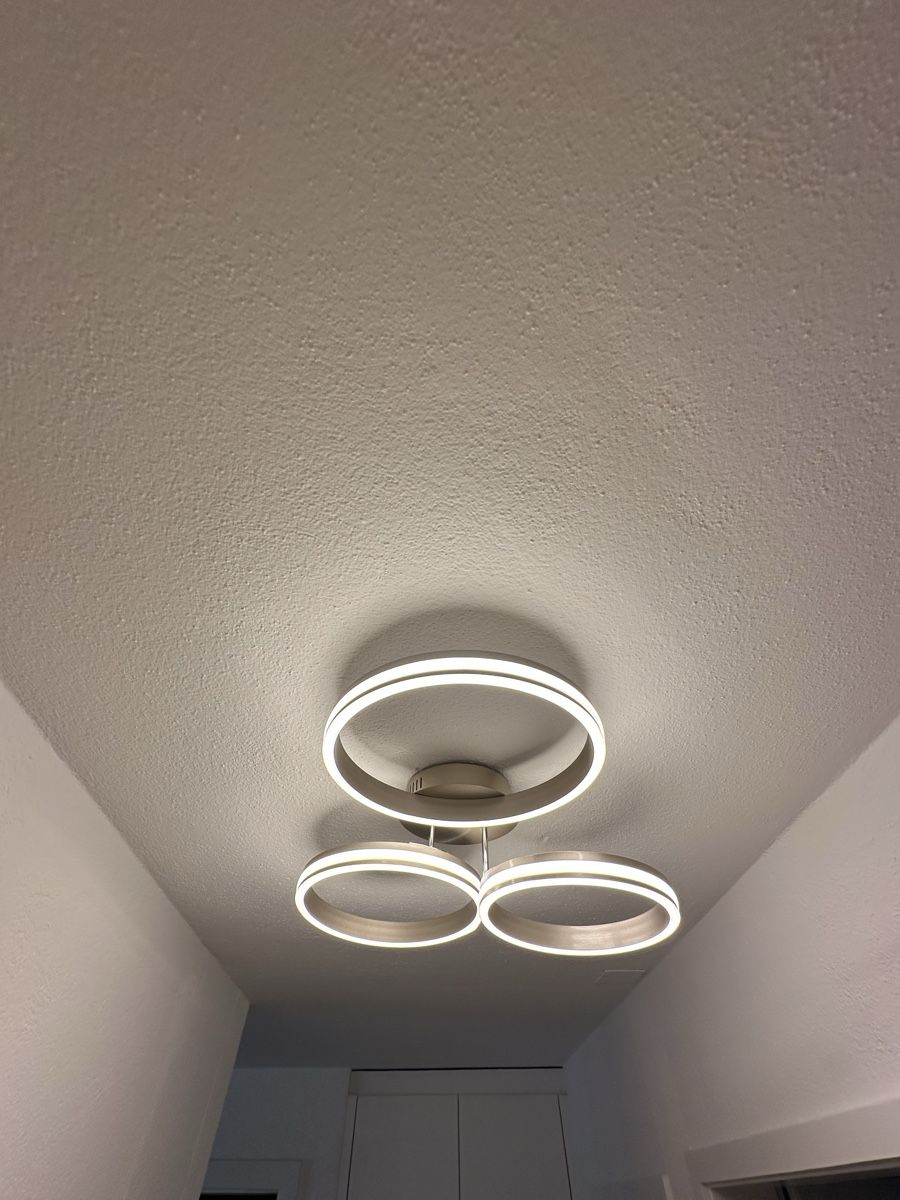 Lampadari & plafoniere: Deckenleuchte 3 Ringe weiss, guter Zustand – Usato da Zug venduto da S6403 3