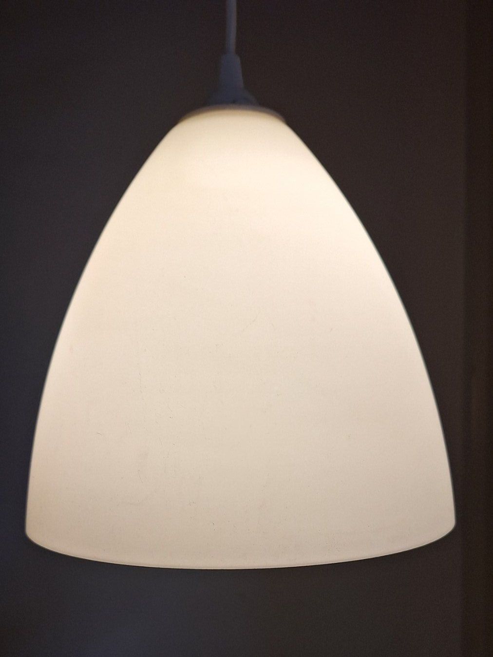 Lampen: Hängelampe Glas weiss matt – Gebraucht aus Arlesheim von shopradl 3