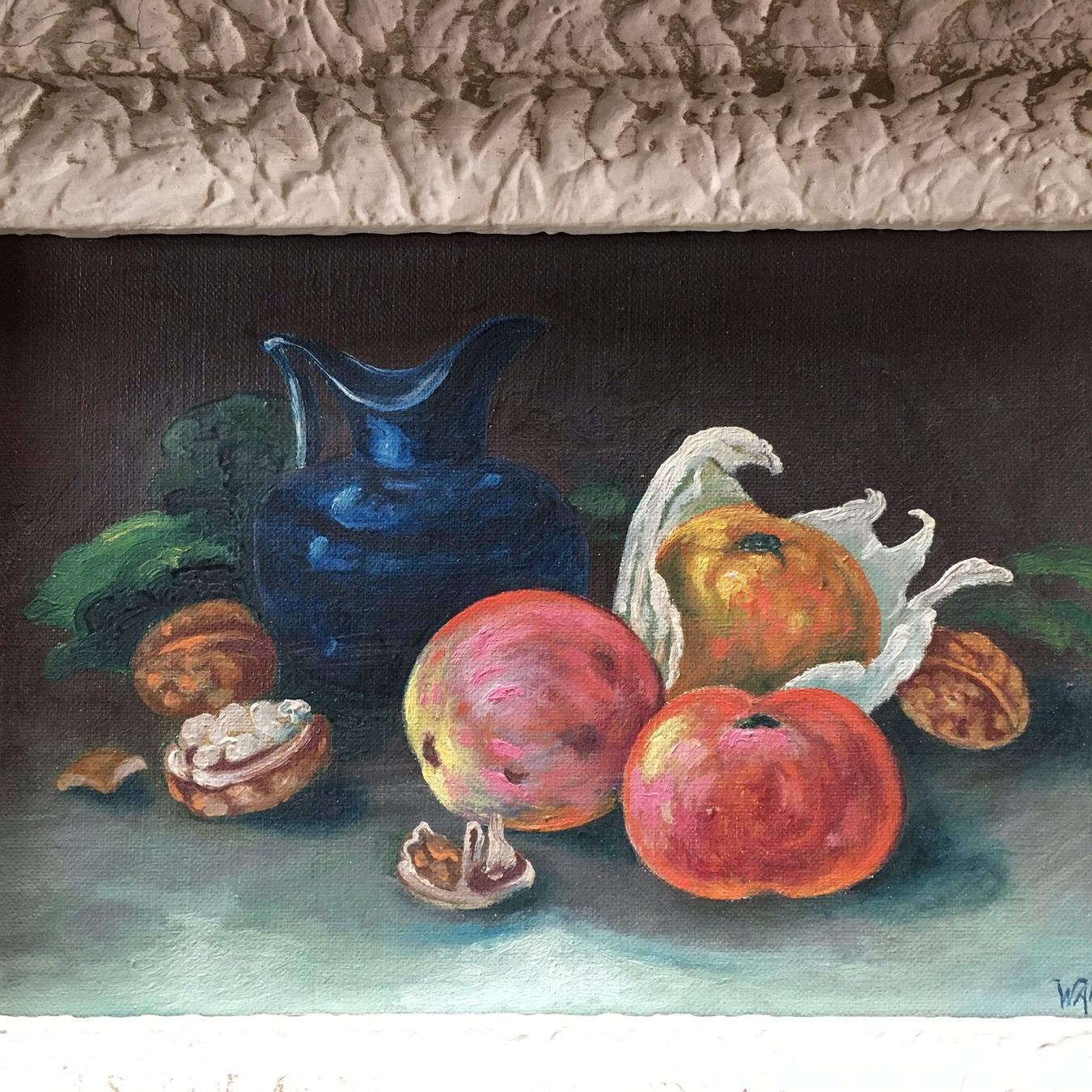 Dipinti: Tableau de Pierre Warmbrodt, nature morte. – Usato da La Chaux-de-Fonds venduto da venteperso5 2