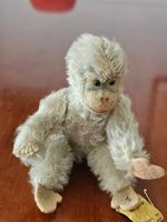 Seltener Steiff Miniatur weisser Jocko Affe