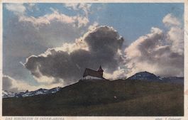 Das Kirchlein in Inner Arosa  1922