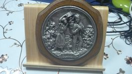 quadro metallo e legno