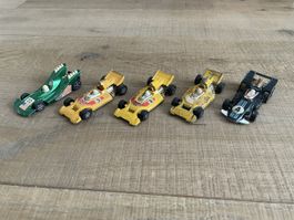 Corgi Juniors Formel 1 Rennwagen Set, bespielt