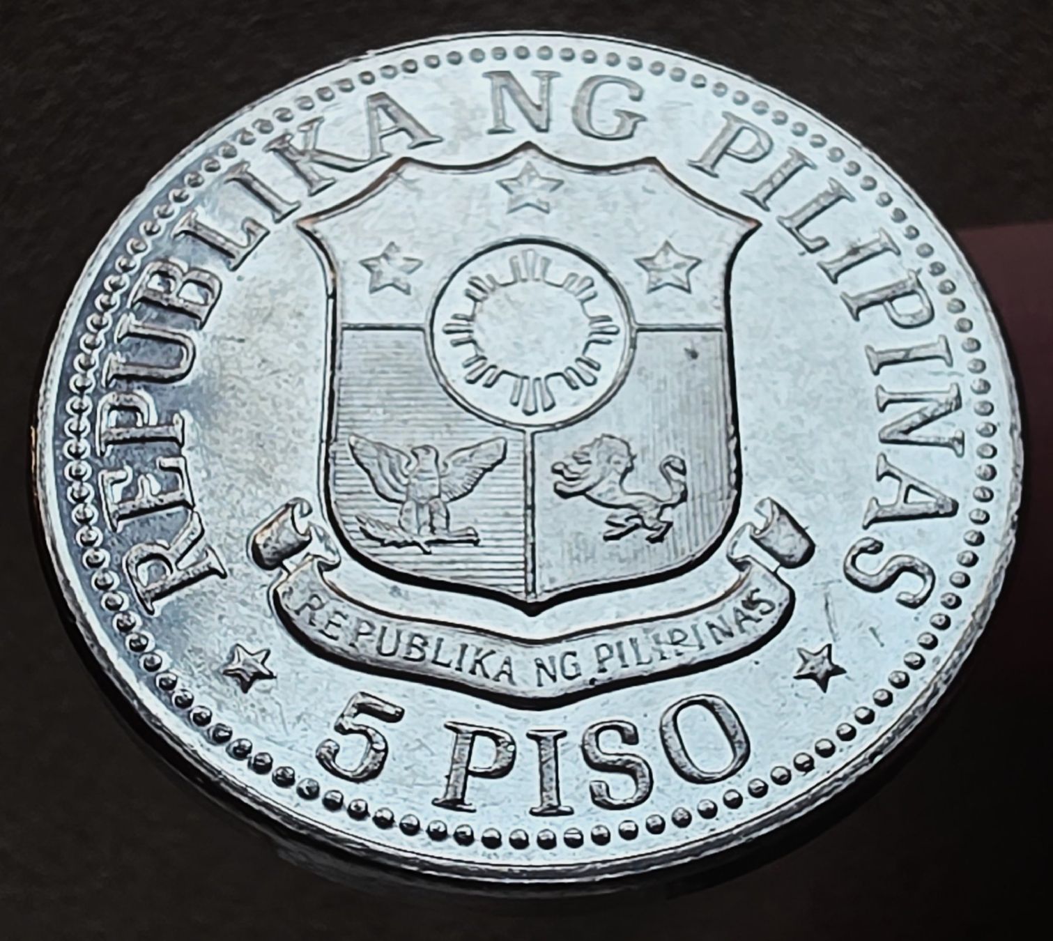 Tutti le monete: PHILIPPINEN 5 PISO 1975 – Usato da Winterthur venduto da Creso70 1