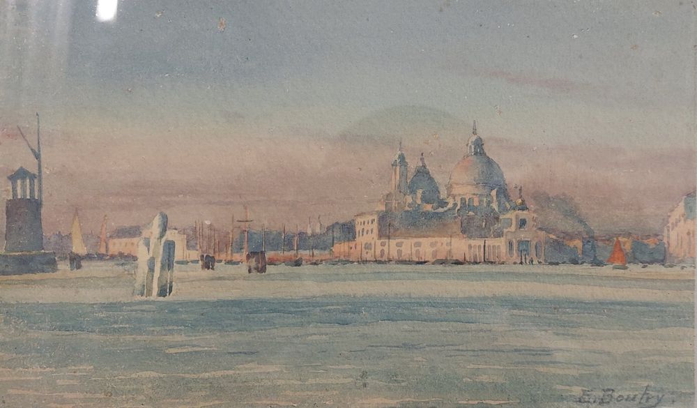 Edgar Henri Boutry, Aquarell, Unikat! Kaufen auf Ricardo