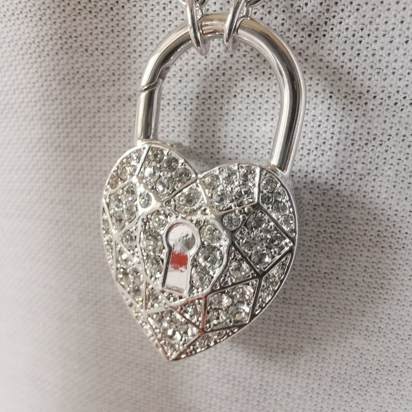 Swarovski Catenine: Swarovski Kette Schlösschen Kristalle – Nuovo (secondo la descrizione) da Zürich venduto da Yourgoodbuy 3