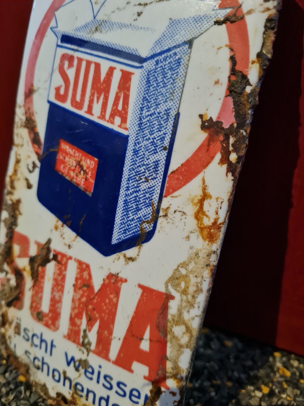 Insegne: Suma Türschild Emailschild – Usato da Wynau venduto da Bastel87 1