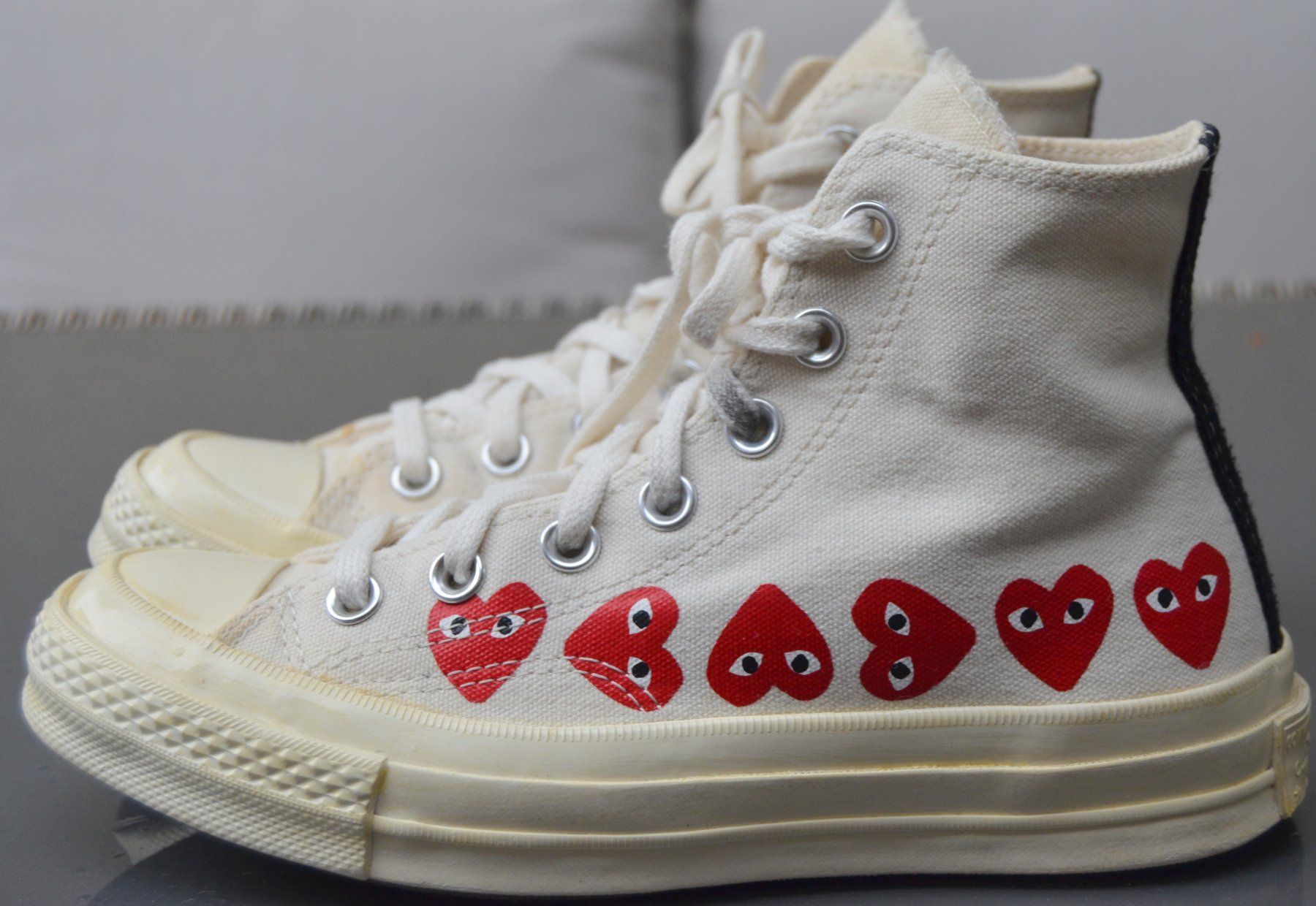 Comme Des Garcons Scarpe da donna: Comme Des Garçons Play All Star Sneakers .36 – Usato da Collonges venduto da arashee 5