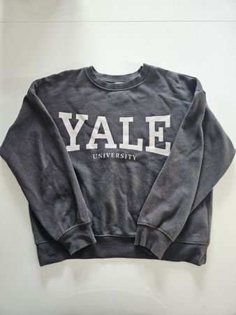 Yale University Vintage Sweatshirt, Graumeliert, Grösse XS