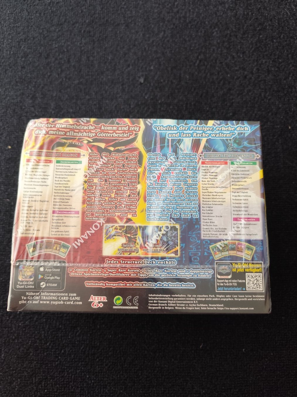 Yugioh Sammelbilder & Trading cards: Yugioh - Structure Dexk Display Egyptian God Deck – Neu und originalverpackt aus Einigen von KienYpsilon 2