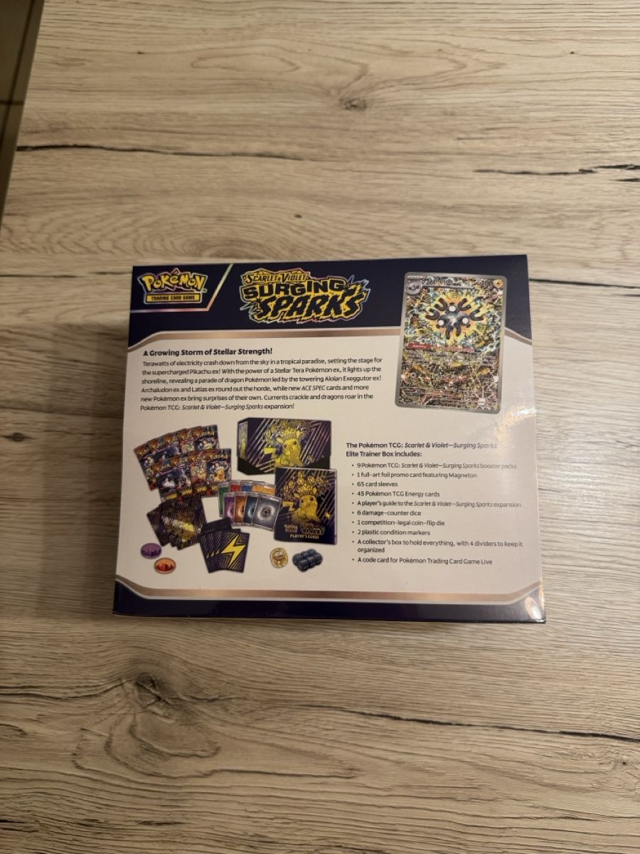 Giochi: Pokémon Surging Sparks ETB SEALED – Nuovo e nell'imballaggio originale da Neyruz FR venduto da Furia5F 2