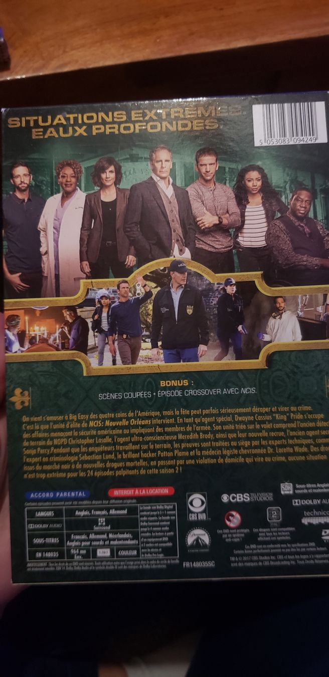 Tutti i DVDs: NCIS Nouvelle-Orléans 3 saisons – Usato da Le Séchey venduto da Jill93 3