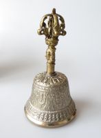Glocke mit Dorje 14,5cm