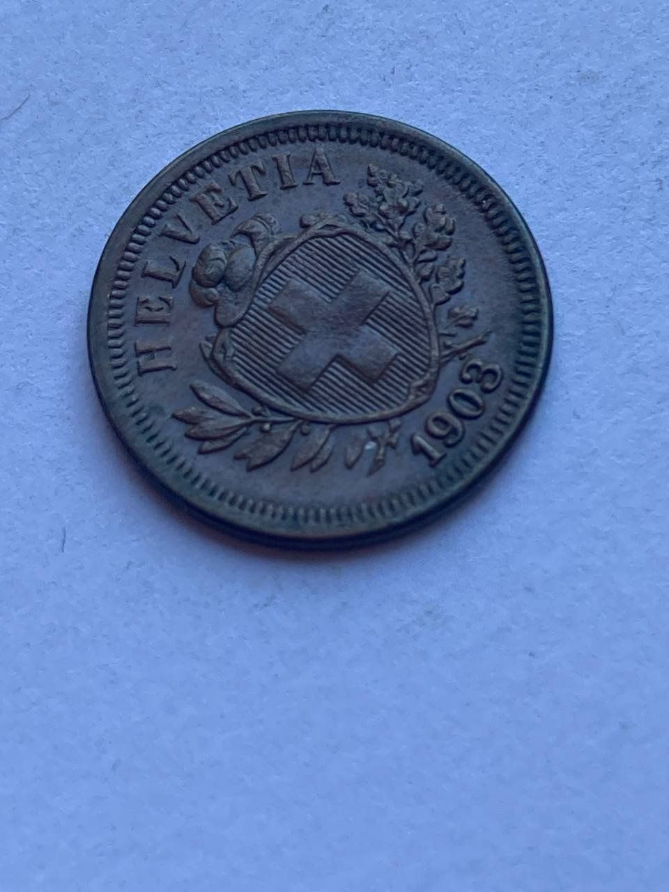 Alle Münzen: Schweiz 1 Rappen 1903 – Gebraucht aus Muralto von manueldisaba01 2