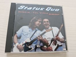 Status Quo Rock 'Til You Drop CD guter Zustand, wie neu!
