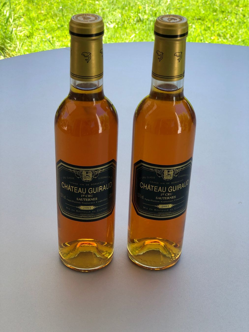 Vino: 2 Chateau Guiraud Sauternes 2003 – Nuovo (secondo la descrizione) da Ettingen venduto da glaed