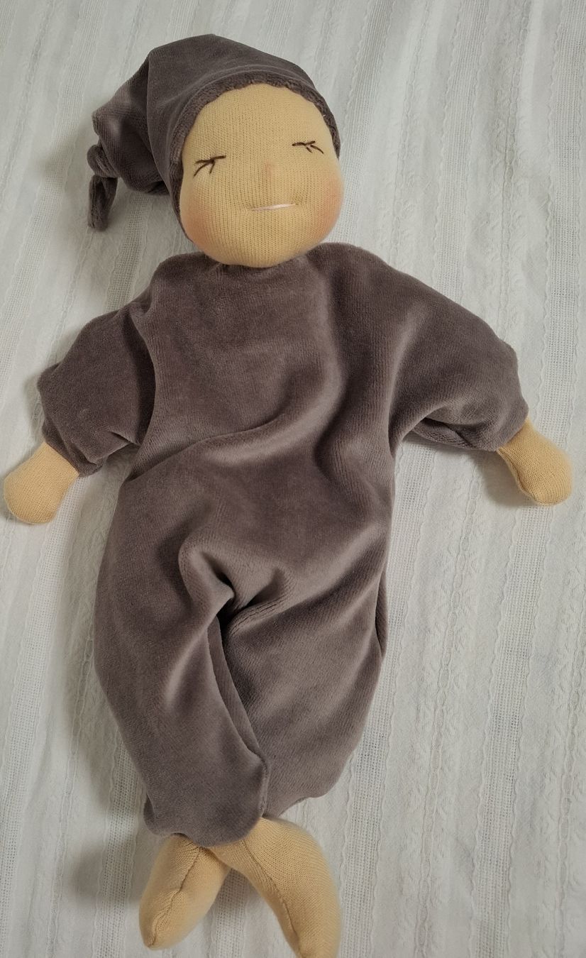 Bambole: Stoffpuppe Lampi nach Waldorf Art – Nuovo (secondo la descrizione) da Port venduto da elarte 1