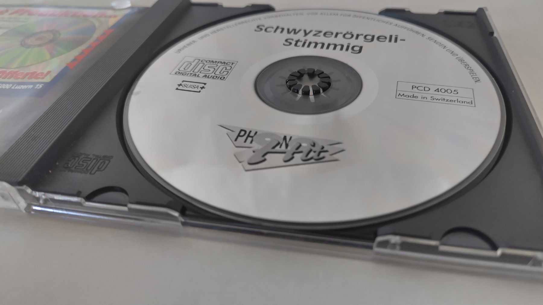 CD: Ländler CD / Schwyzerörgeli-Stimmung  Vol. 1 ab Fr. 4.- – Usato da Bellach venduto da JingleJerry 1