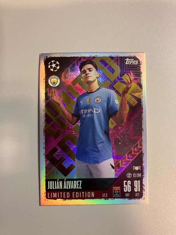Topps Champions League Match Attax 2024/2025 / LE 20 MARCUS THURAM Limited Edition Karte