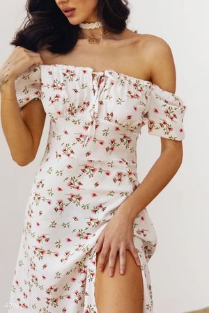 Summer Midi Wrap Dress size. S ( cotton) Nw