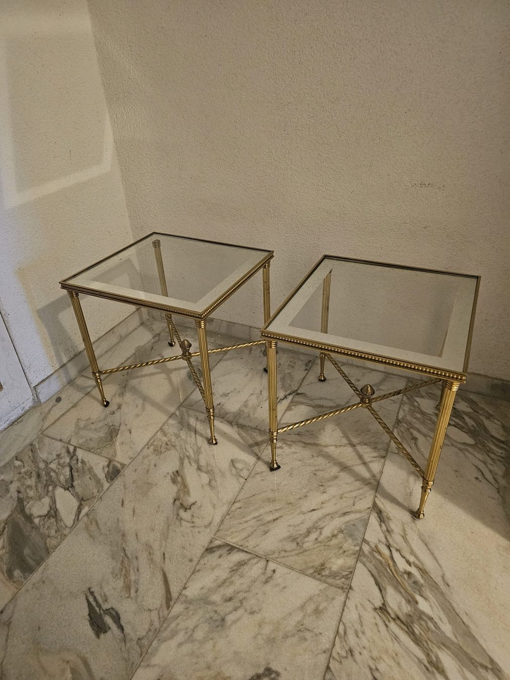 Maisons du monde Schminktische: Maison Jansen Style Brass Coffee Set 1950s – Gebraucht aus Stetten AG von ged_ztw2 1