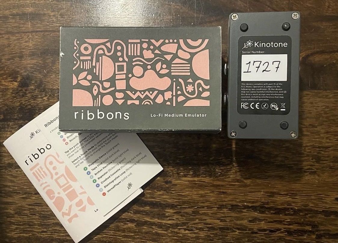Musikinstrumente: Pedal Kinotone Ribbons  LoFi Medium Emulator – Neu (gemäss Beschreibung) aus Bern von els_869q 1