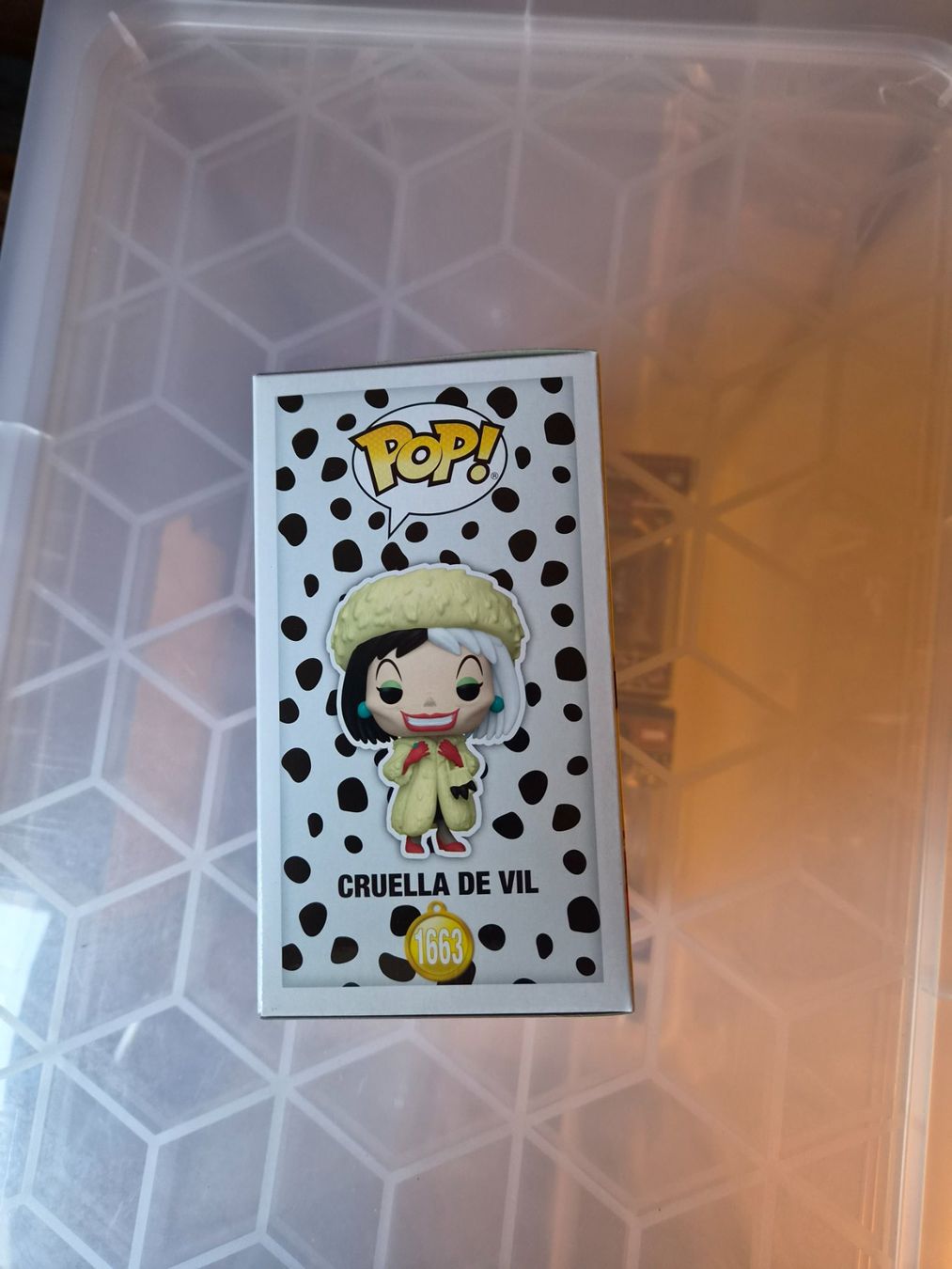 Funko Statuette: Funko Pop! Cruella De Vil #1663 101 Dalmatians – Nuovo e nell'imballaggio originale da Sisseln AG venduto da schenk-figuren 3