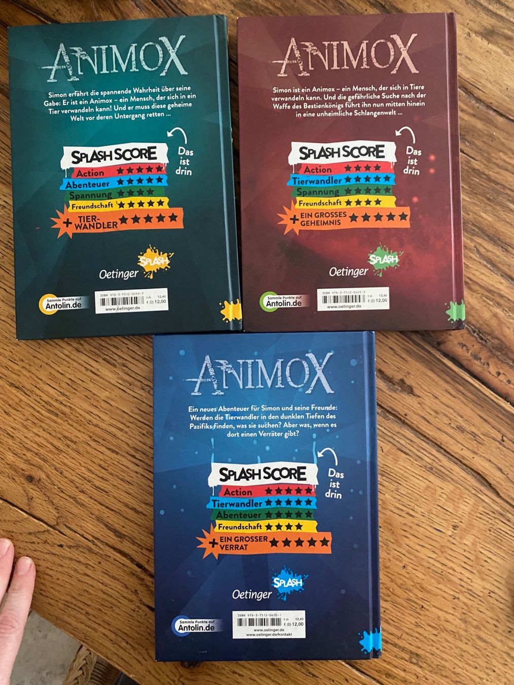 Livres: Animox Comic Roman 1, 2, 3 – D'occasion à Lyss par NiGl26 1